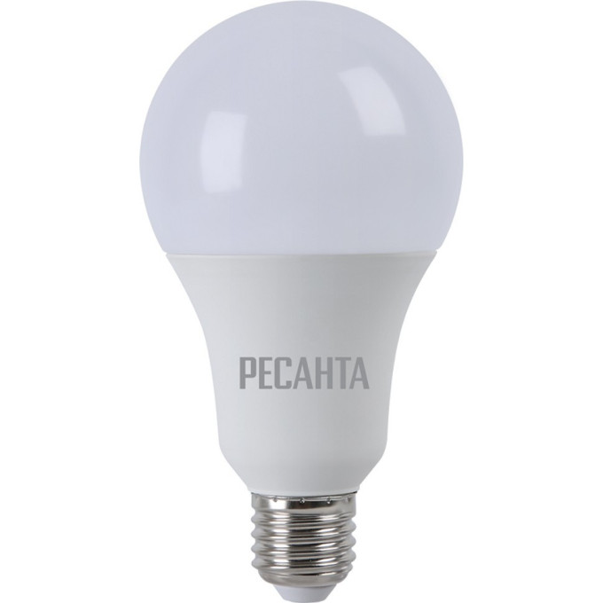 Лампа светодиодная РЕСАНТА LL-R-A80-20W-230-3K-E27 76/1/21